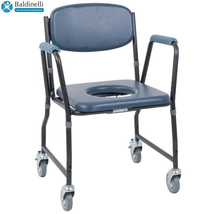 Розбірний стілець-туалет з м'яким сидінням OSD-MOD-WAVE2