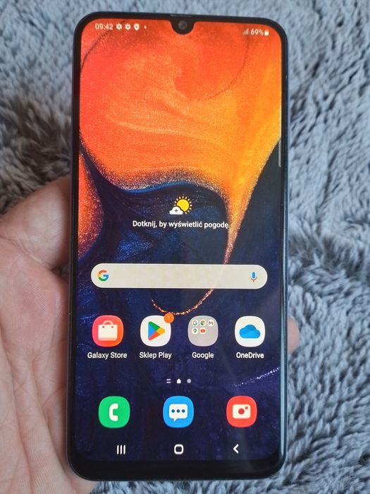 Okazja Dobra cena super stan Samsung Galaxy a50 beż wad blokad