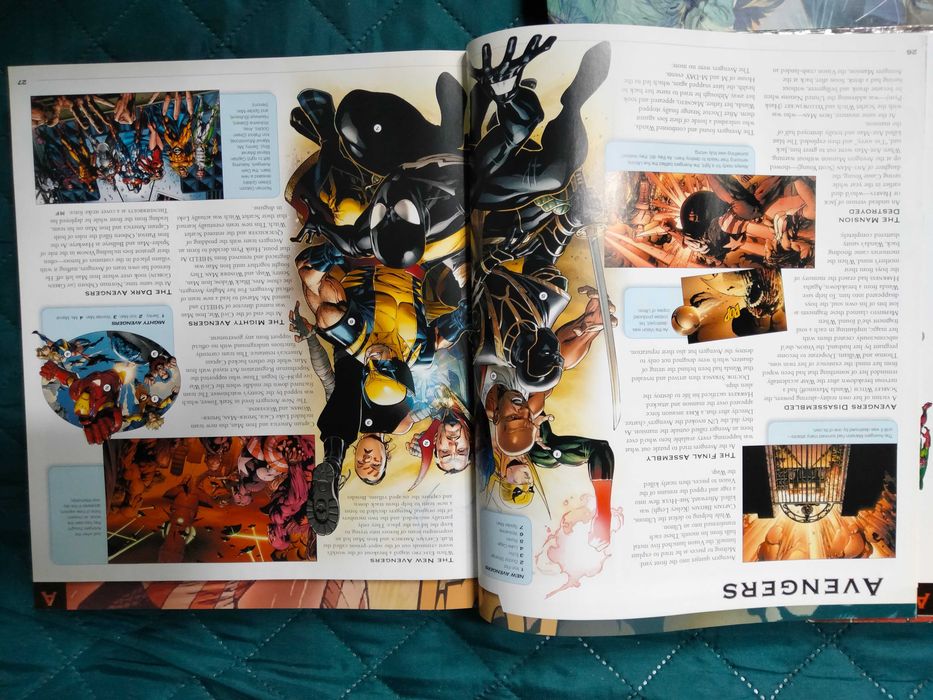 Enciclopédias BD Marvel Comics & DC Comics