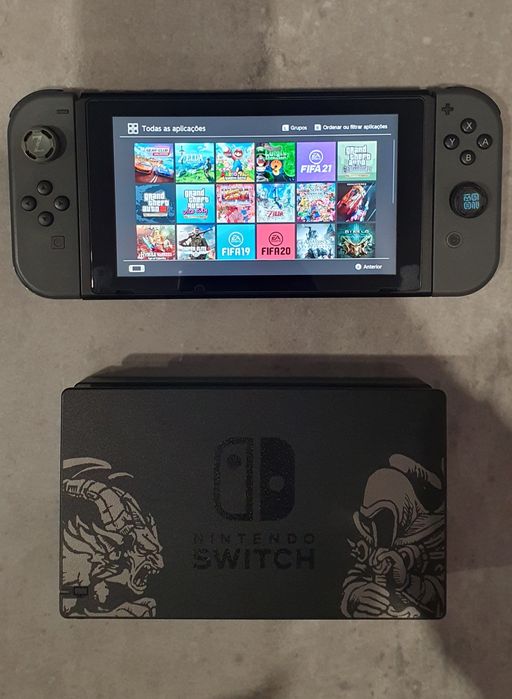 Nintendo switch edição limitada diablo 3