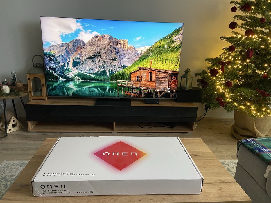 Praktycznie NIEUŻYWANY gaming Laptop HP OMEN 17 cali RTX 3070 INTEL i7