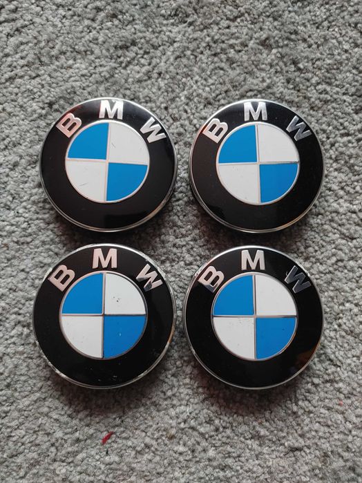 Dekielki alufelgi BMW 68mm x 64mm oryginał 68mm x 65mm komplet