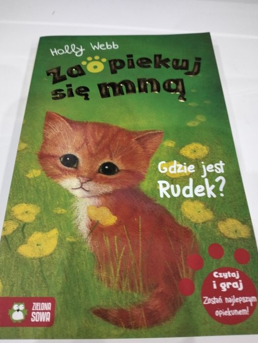 Książka. Zaopiekuj się mną.