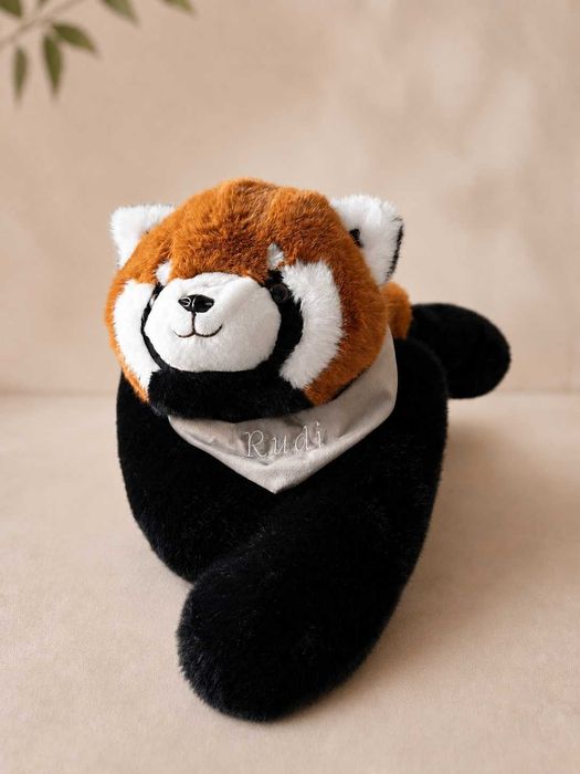 MisieCZULISIE PANDA RUDA Miś Obciążeniowy Ciężkomiś 65 cm 1 kg