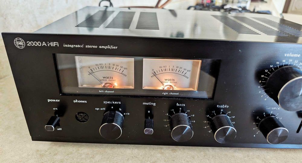 Studio 2000 A HiFi / DENON SA-3900 — редкий винтажный усилитель, 2×40 Вт