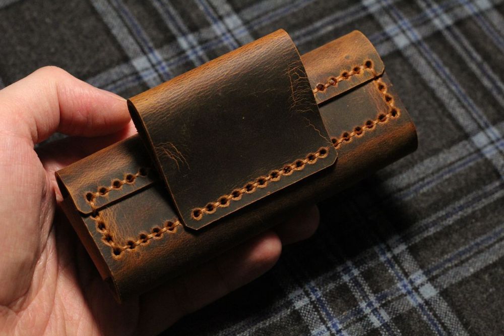 Чехол из натуральной кожи для VICTORINOX SWISSTOOL spirit  alox