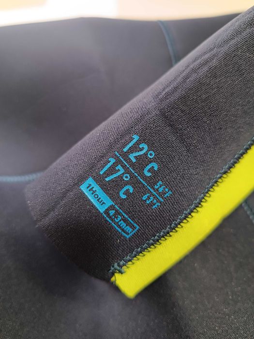 Fato de surf em Neoprene 100 4/3mm criança 14 anos