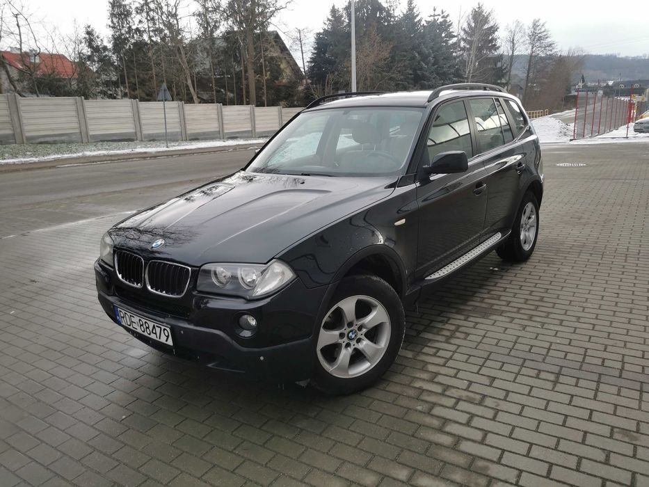 bmw x3 e83 2.0d 4x4 2006r 150km przebieg 165tys  + 4 felgi aluminiowe