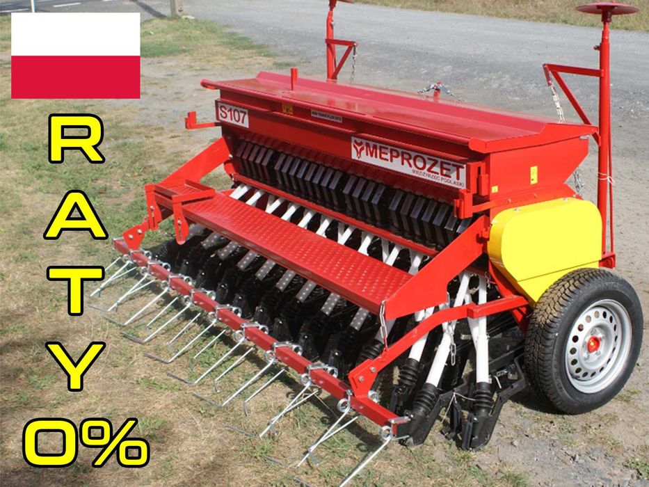Siewnik ZBOŻOWY 2.5-3.0m stopka ZNACZNIKI Raty dostawa producent