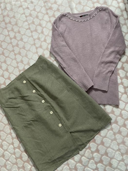 Zestaw ubrań 21 sztuk L 40 mega paka kobieta praca