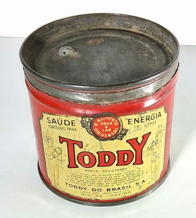 Lata antiga Toddy