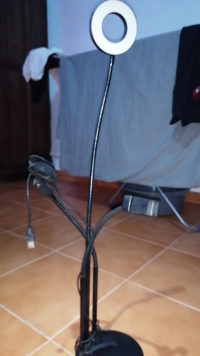 Ring light de mesa