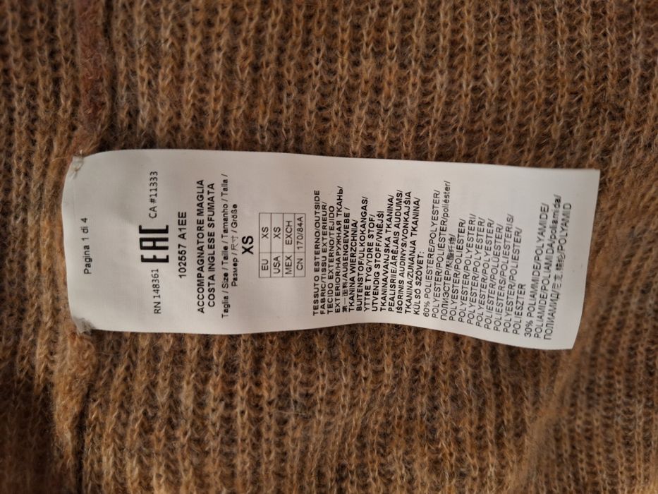 Pinko, Accompagnatore, damski sweter, r. XS,  oversize