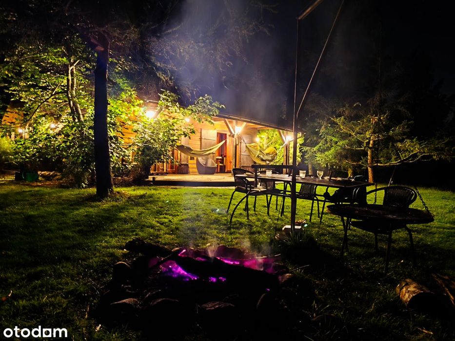 Klimatyczny dom blisko Warszawy | ogród, staw, sauna - More