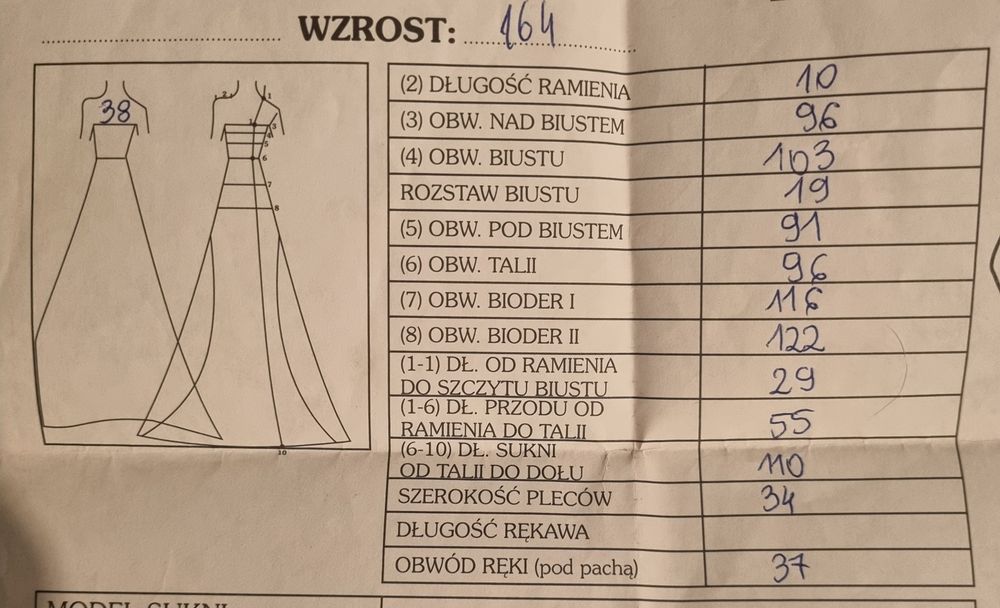 Suknia ślubna księżniczka