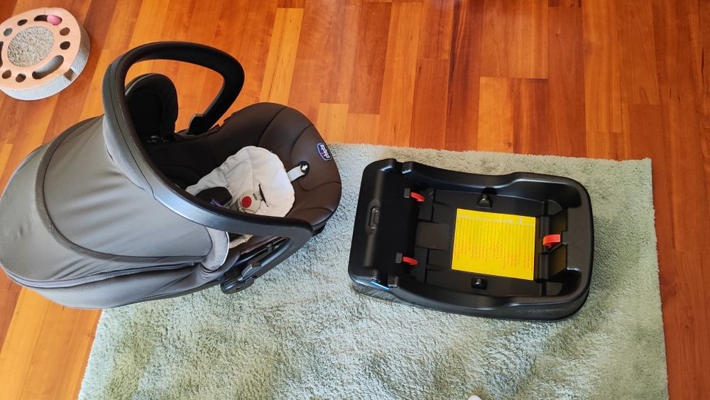 Trio Chicco i-Move 360 – Carrinho + Alcofa + Ovo + Base