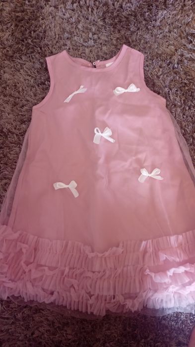 Vestido cor de rosa clarinho