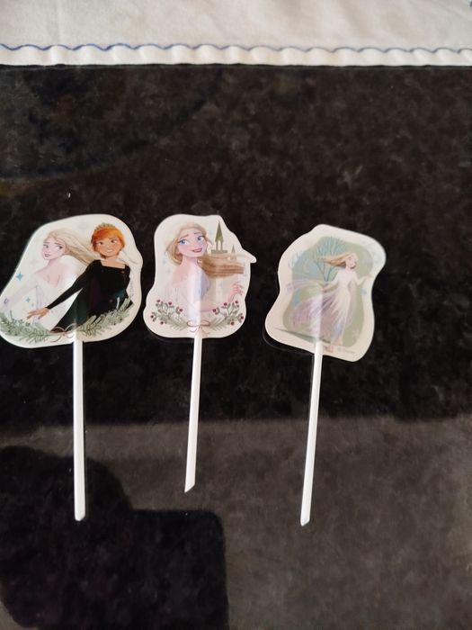 Decoração para bolo da Elsa (Frozen)