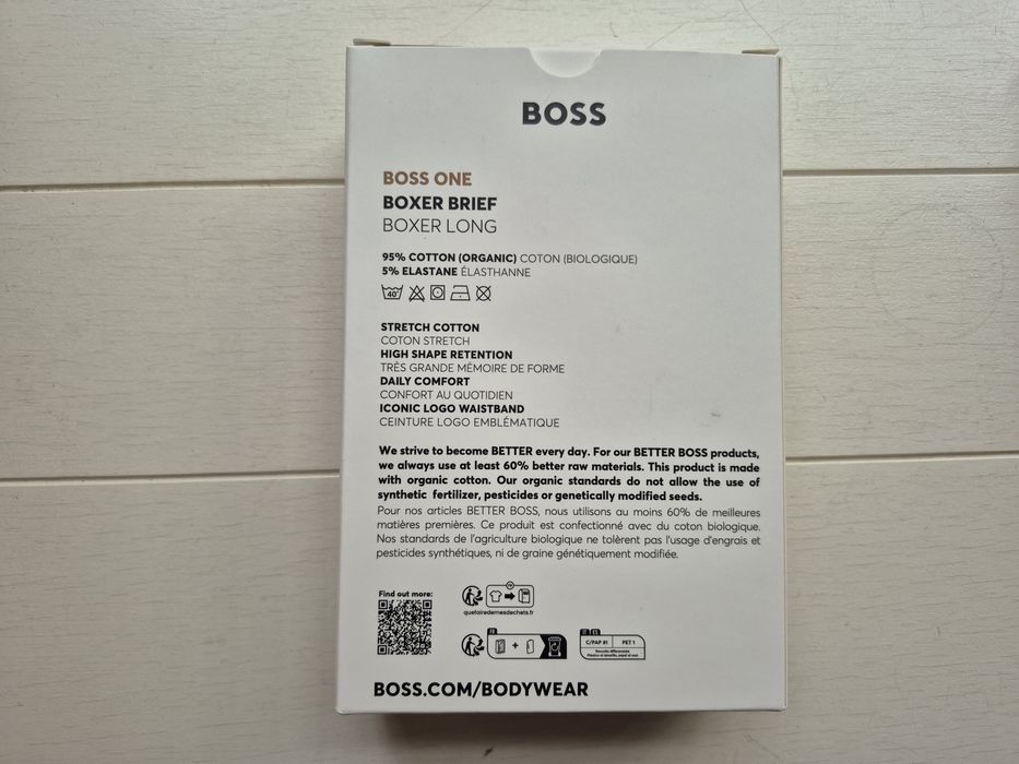 Bokserki Męskie 3pak Hugo Boss M