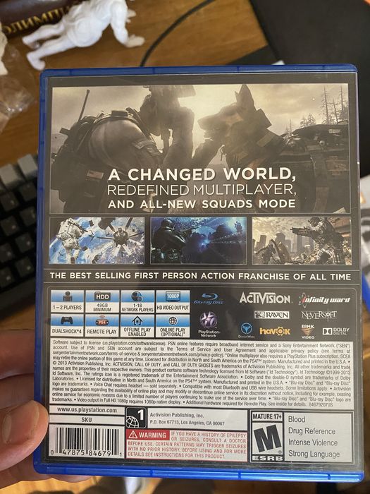 Call of Duty Ghosts ps4