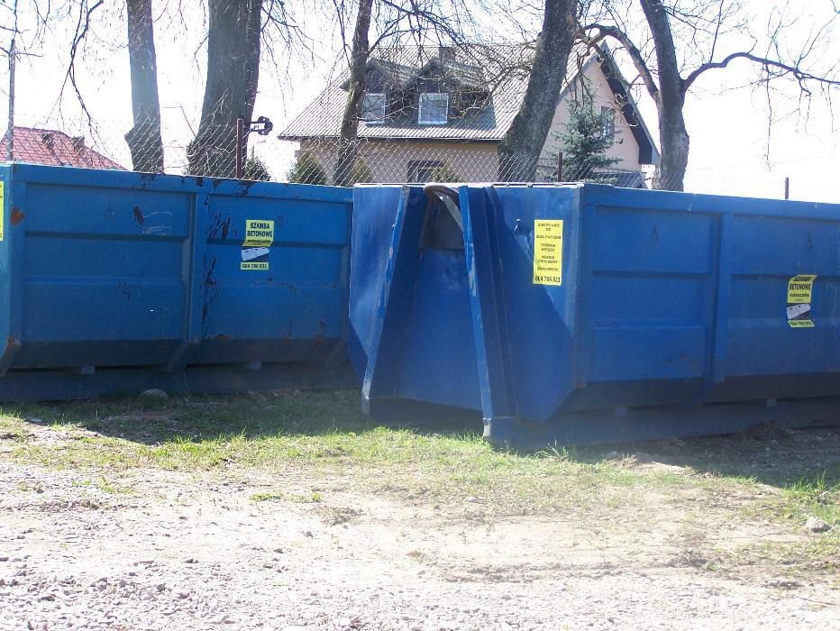 Wywóz gruzu śmieci, podstawianie kontenerów worki, wynajem