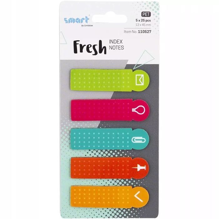 Zakładki indeksujące, informacyjne (125 zakładek). LEVIATAN