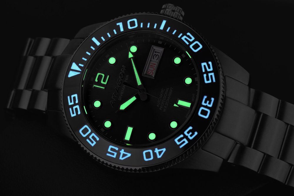 Часы ARAGON Divemaster 4 A198BLK 42 mm Ceramic Sapphire Automatic