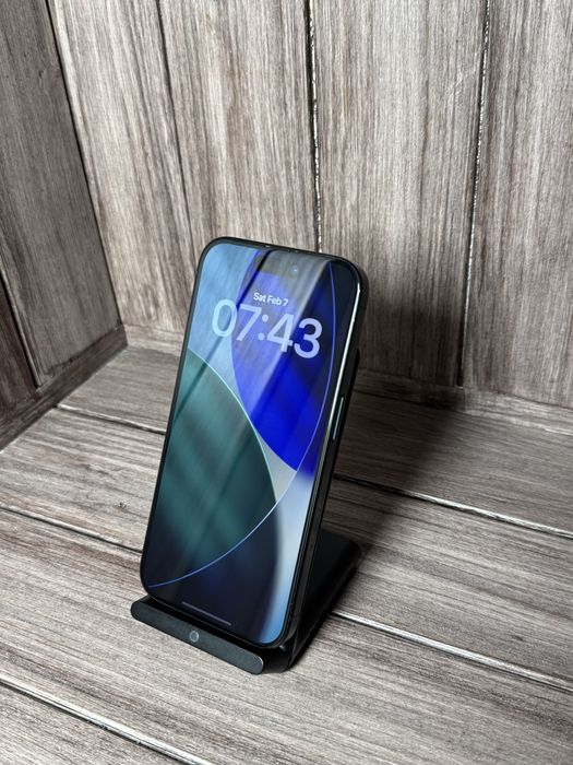 IPhone 15  pro Blue 256gb!!! 3 США!! NEVERLOCK Батарея 90%#3447