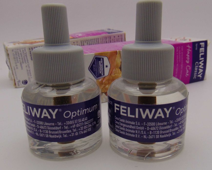 FELIWAY Optimum  Wkład do dyfuzora 48ml * Cena za 2 szt. *Nowe -OKAZJA