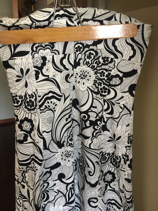 Vestido cai-cai Midi