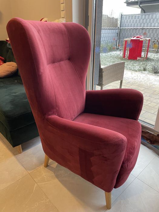 Fotel wypoczynkowy z podnóżkiem