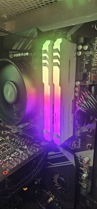 Gigastone Game Turbo RGB 16gb (2x8gb) ddr4 3600MHz CL16 | Novo