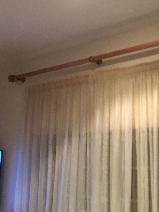 Conjunto completo Cortinados e Varão