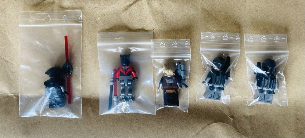 Conjunto minifiguras lego star wars