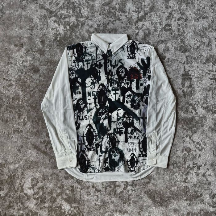 1:1 !! VERY RARE !! Comme Des Garcons / CDG 19AW Homme Plus  "Price Of Darkness" Shirt | If6was9 Type