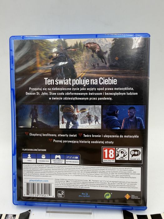 PL Days Gone Ps4 Ps5 Gwarancja