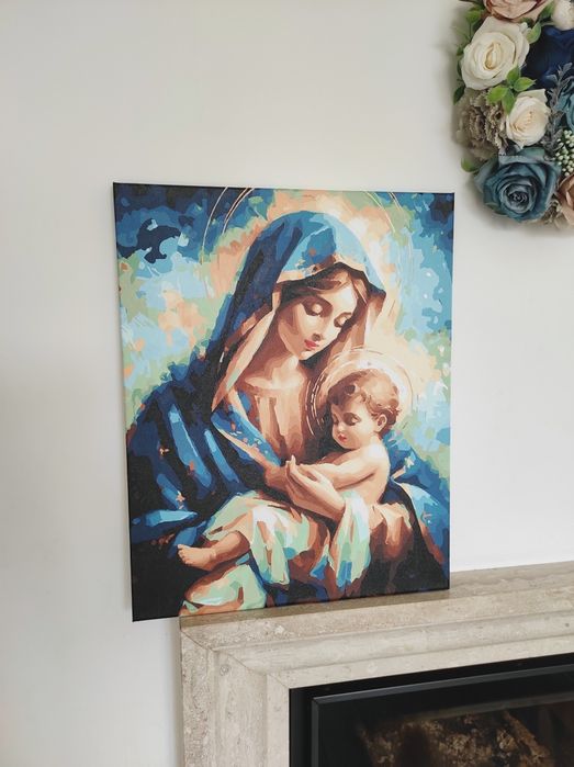 Obraz 40x50cm Matka z dzieciątkiem