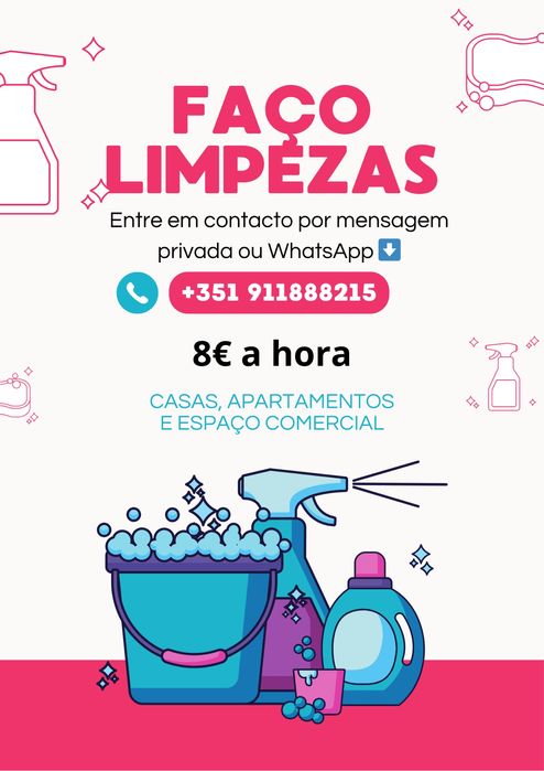 Limpezas e arrumações