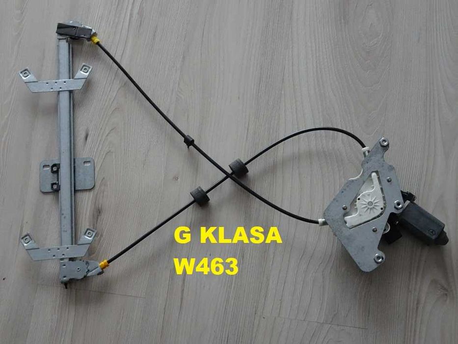 Mercedes G-klasa W463 Podnośnik Mechanizm Szyby Tył Lewy Oryginał #