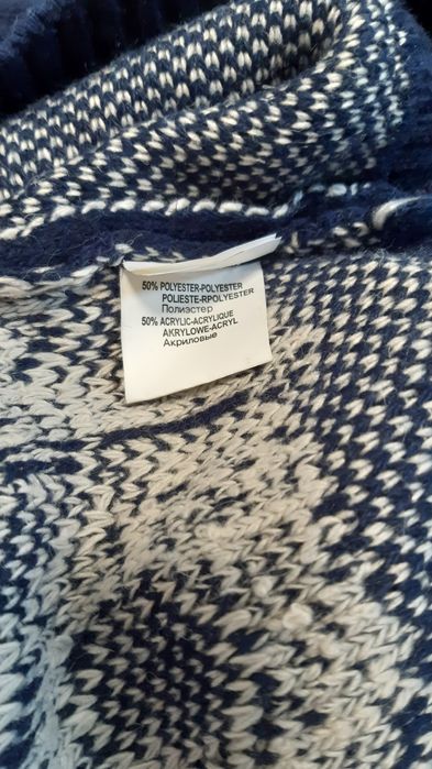 WEI WEI Granatowy Kardigan/Sweter UNI S M L