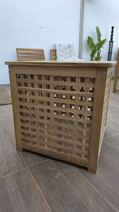Cubo de madeira ikea