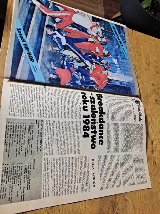 Gazeta Panorama.  Plakat Breakdance