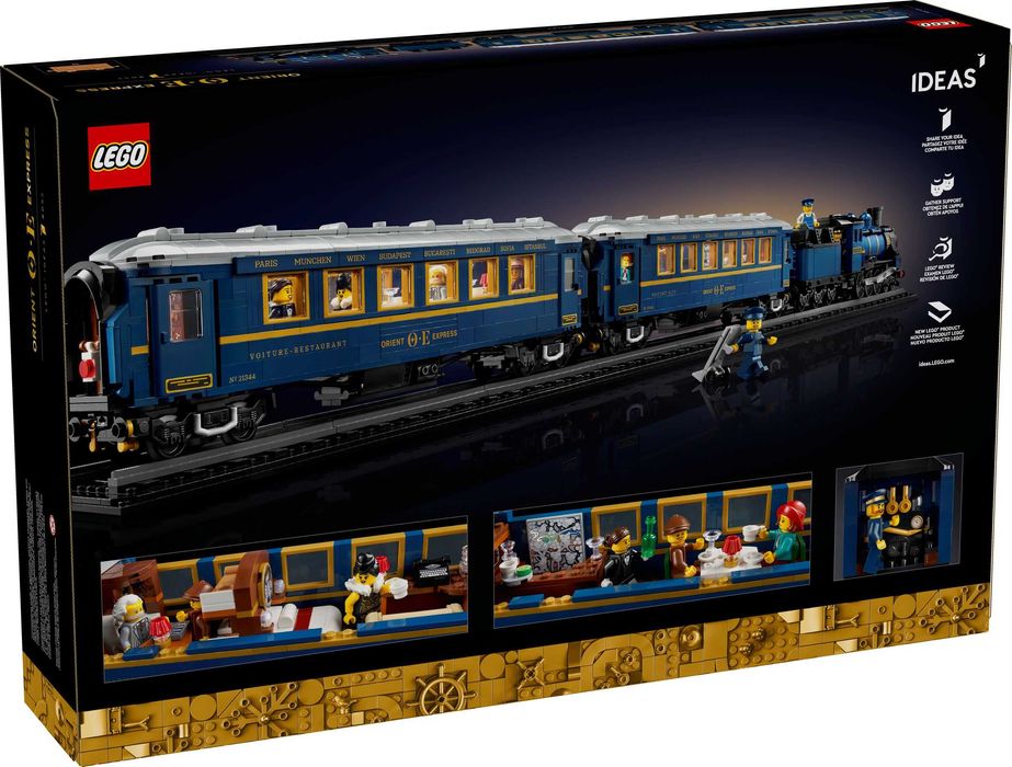 LEGO 21344 Ideas - Pociąg Orient Express