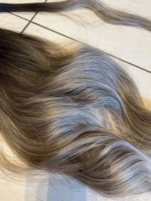 Kucyk doczepiany blond