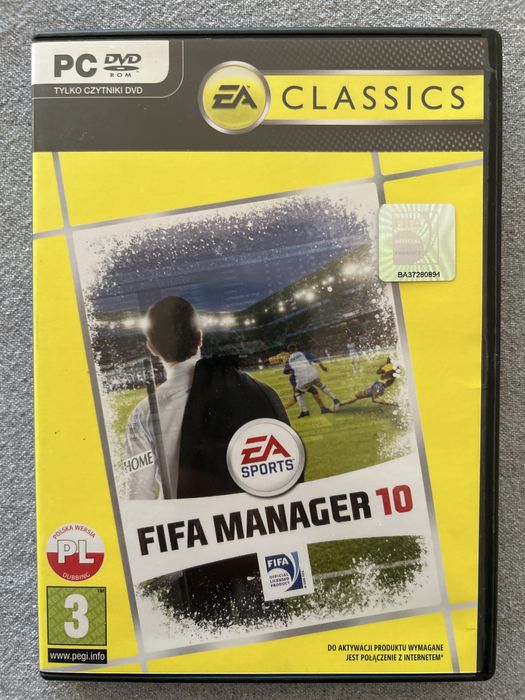 Gra Fifa Manager 10 Classic PC DVD ROM