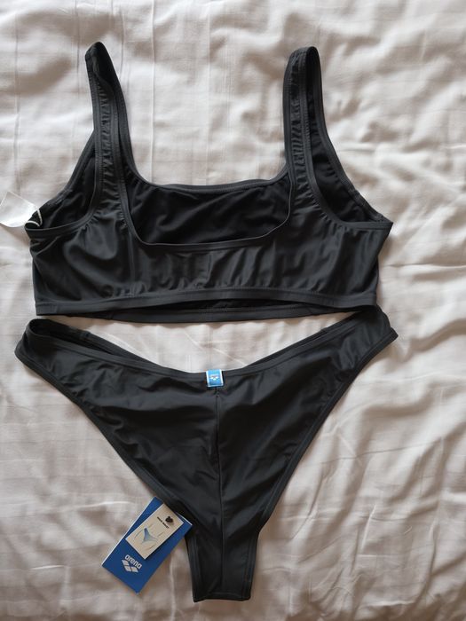 купальник Arena team stripi bikini brallete