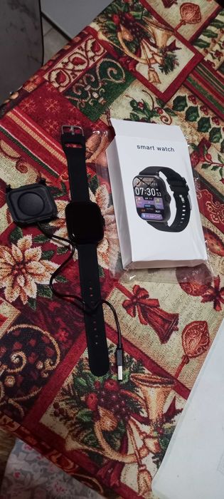 Smart Watch preto novo