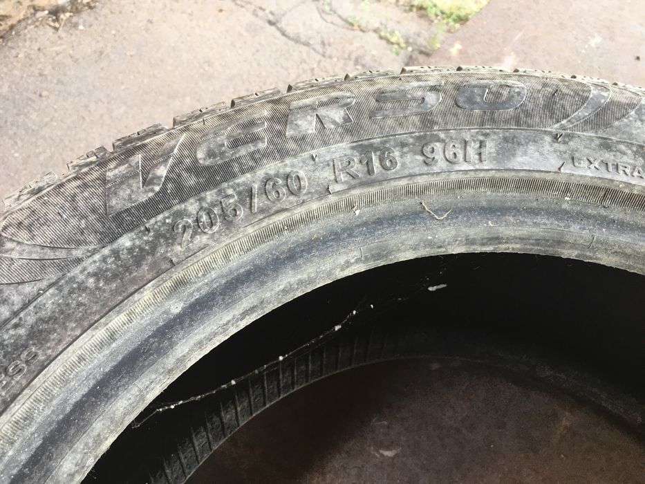 Шини літні 205/60 R16 б/у стояли на Mitsubishi Lancer 10
