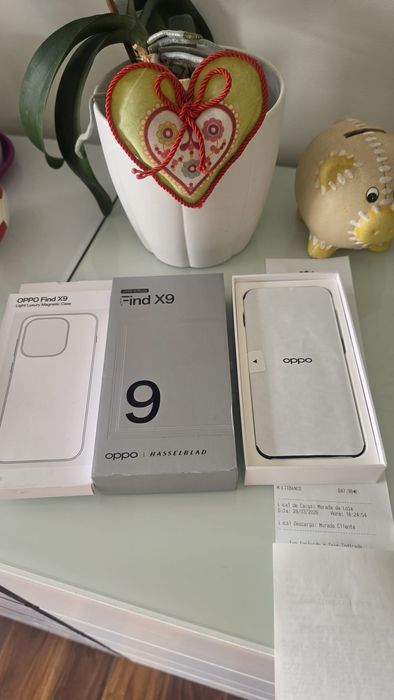 Topo de gama OPPO find x9 12/512g c/factura e garantia de 35 meses