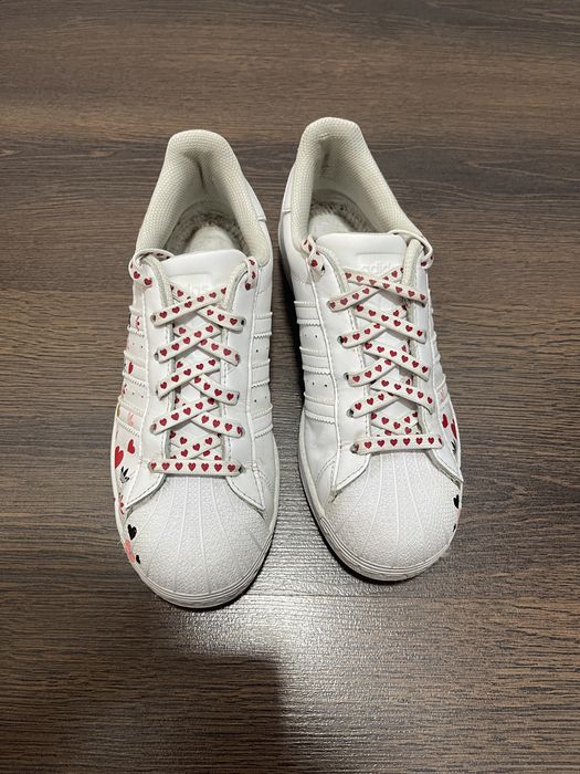 Кросівчки Adidas Superstar шкіра 37 р. 23,5 см в ідеальному стані!